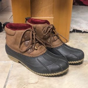 Tommy Hilfiger duck boots